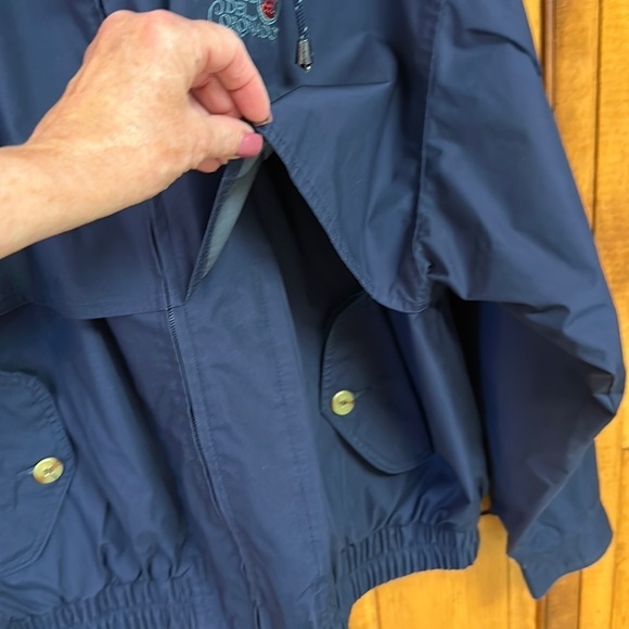 Gear For Sports Hotel Del Coronado Navy/Green Zippered Jacket XXL - Picture 6 of 16